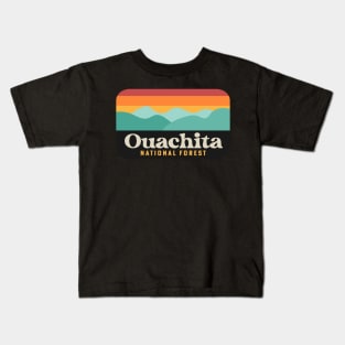 Ouachita National Forest Arkansas Camping Hot Springs Kids T-Shirt
